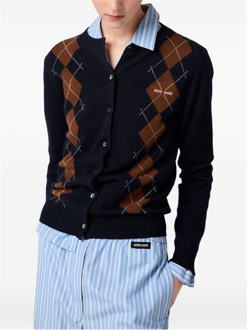Cashmere cardigan MIU MIU | MMF988174BF0008